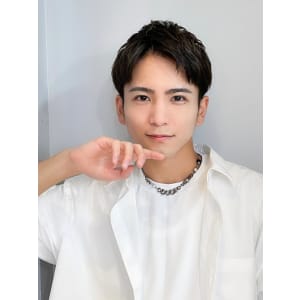 横浜☆アップバング メンズショートスタイル