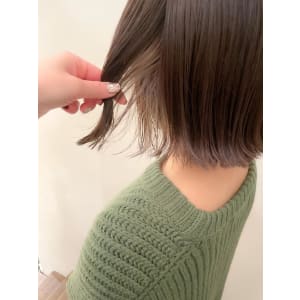 グレーシルバー ボブインナーカラー【NACO】w