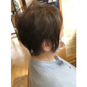 小顔効果のショートカット