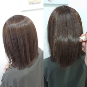 【髪質改善】グレージュ系カラー　Ash清瀬 大嶋