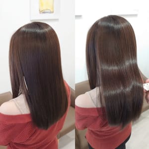 【髪質改善】アッシュブラウン系カラー　Ash清瀬 大嶋