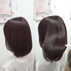 【髪質改善】ピンクブラウン系カラー　Ash清瀬 大嶋