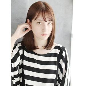大人可愛いナチュラルロブ