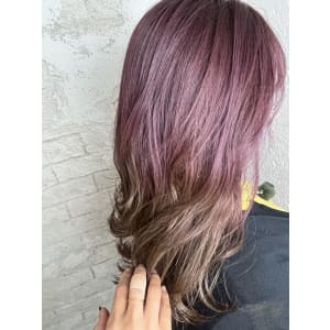 推しカラー秋カラーイルミナカラー￥15400