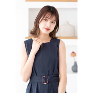 【Totia堀江】大人外ハネボブ×マロンベージュ