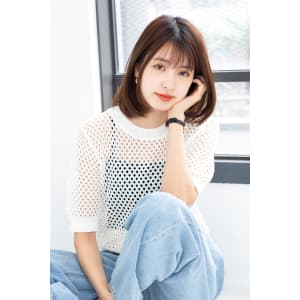 【Totia堀江】大人ショートボブ×マロンブラウン