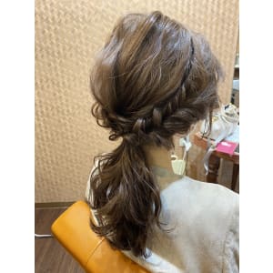 ウィッグアレンジ