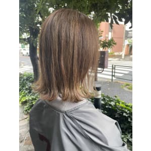 白髪ぼかし_ハイトーンベージュ