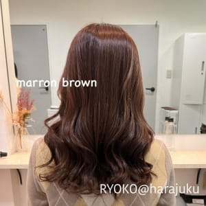 【担当RYOKO】marron brown - W(ワット)原宿店【ワットハラジュク】掲載中