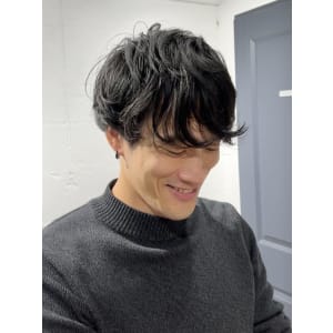 メンズマッシュパーマ