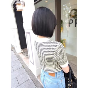 王道シンプルボブ