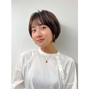 【長谷川】20代30代40代大人可愛い丸みショート