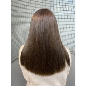 絹髪透明感寒色系ナチュラルカラー【イルミナカラー+TOKIO