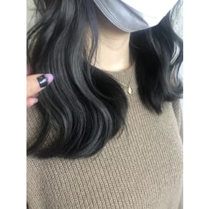 インナーカラー/グレージュ/冬カラー/￥9900