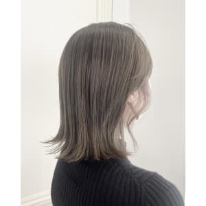 美髪/大人かわいい/こなれミディ/サンドベージュ - ブリーチ&トリートメント&ショート HETTU 仙台駅前店【ヘッツ】掲載中
