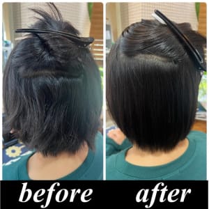 【美髪整形】異次元の最新髪質改善☆シルク酸性ストレート