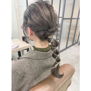 ヘアセット/ヘアアレンジ/卒業式/二次会/着物/結婚式 - Blue【ブルー】掲載中
