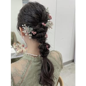 【re'll style】網おろしローポニー - re’ll*花屋併設の美容院*【リル】掲載中