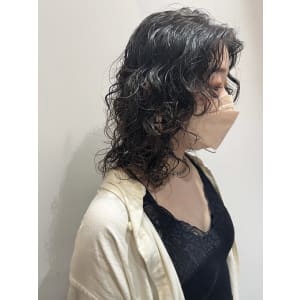 しっかりリッジのスパイラルパーマ【池袋美容室　uchla】