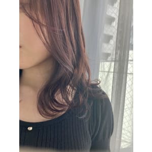 美髪/大人かわいい/こなれミディ/サンドベージュ