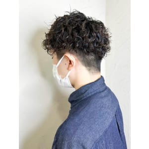 【Reir下北沢】*ラウンドマッシュ+ツイスパパーマ*