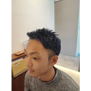 2ブロ　ネイビーブルー - NAP hair &Nalow homme【ナップ ヘアーアンドナローオム】掲載中