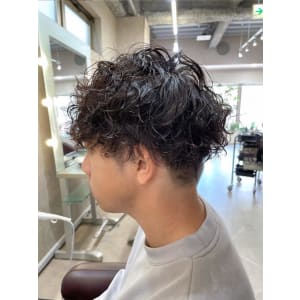 ツイストスパイラルパーマ　　波巻きパーマ