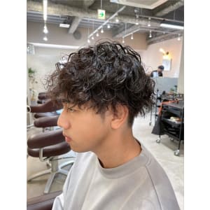 ツイストスパイラルパーマ　　波巻きパーマ