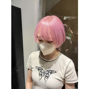 ピンクベージュ　ラベンダーピンク　ラベンダーカラー