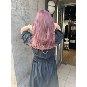 ピンクベージュ　ラベンダーピンク　ラベンダーカラー