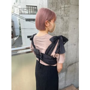 ピンクベージュ　ラベンダーピンク　ラベンダーカラー