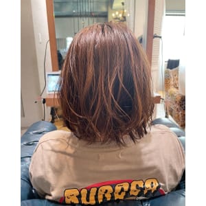 西梅田/ボブ/グレーベージュ/白髪ぼかし【Attirer飯田 - Hair salon Attirer【アティリー】掲載中