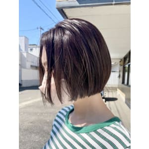 大人可愛い/風に揺れても可愛いボブ