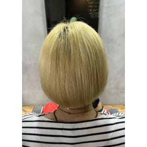 ブロンドボブ - NAP hair &Nalow homme【ナップ ヘアーアンドナローオム】掲載中