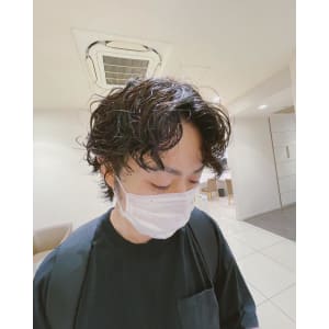 ソフトウルフニュアンスパーマ