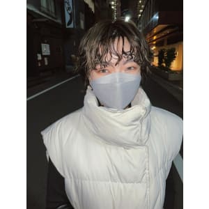 ソフトウルフパーマ　ブリーチパーマ