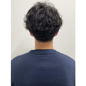 刈り上げマッシュパーマ 【池袋美容室　uchla】
