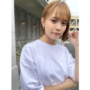 スリークボブ×シースルー【学割U24/インナーカラー】 - mood kanazawa【ムード カナザワ】掲載中