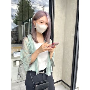 透け感たっぷりハイトーンラベーシュ