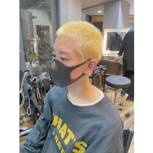 【メンズ ブリーチ ショート メンズショート 恵比寿】 - hair&make egerie【ヘアアンドメイクエジェリ】掲載中