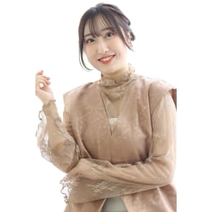 お呼ばれ結婚式アレンジ×ロングヘア×20代30代40代