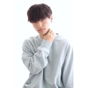 ツーブロックマッシュ/ニュアンスパーマ/10代 20代 30