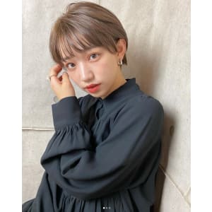 三軒茶屋_レディース_オレンジベージュ_ブリーチ_ハイトーン - HAIR & MAKE EARTH 三軒茶屋店【ヘアメイクアース サンゲンヂャヤテン】掲載中