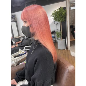 ホワイトグレージュ コンマヘア くすみブルー ダークアッシュ