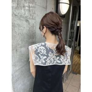 ヘアセット　アップスタイル　ヘアアレンジ