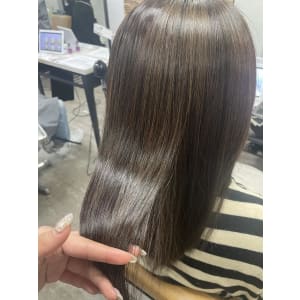 白髪ぼかしハイライト