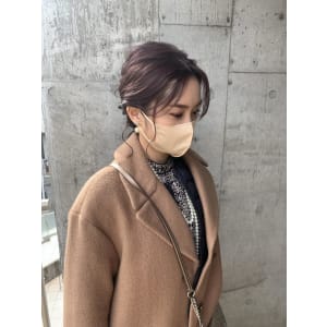 ヘアセット　アップスタイル　ヘアアレンジ