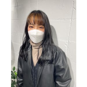 インナー前髪/シースルーバング/黒髪/20代30代 - shell 立川【シェル タチカワ】掲載中
