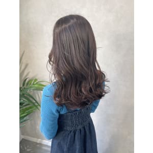 miu&清水大誠　上品で透明感のあるブラウンカラー♪