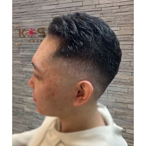 麻布十番 七三フェード - K-STYLE HAIR STUDIO麻布十番店【ケースタイルヘアスタジオアザブジュウバンテン】掲載中
